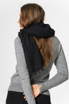 Dinadi Scarf Onyx Grey Dinadi Merino Woven Scarf - Onyx Grey
