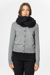 Dinadi Scarf Onyx Grey Dinadi Merino Woven Scarf - Onyx Grey