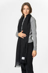 Dinadi Scarf Onyx Grey Dinadi Merino Woven Scarf - Onyx Grey