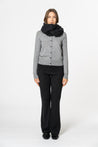 Dinadi Scarf Onyx Grey Dinadi Merino Woven Scarf - Onyx Grey