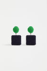Elk Jewellery bright navy Elk Gara Long Drop Earring Bright Navy