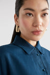 Elk Jewellery gold Elk Gild Large  Hoop Earring | Dalston clothing