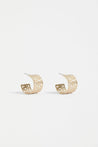 Elk Jewellery gold Elk Hulle Tiny Hoop Earring Gold
