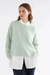 Elk Knitwear Elk Agna Luna Sweater New Mint  | Dalston clothing