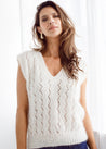Flock General winter white Flock Vicki Vest Winter White