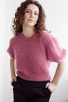 Flock Knitwear camelia / one size Flock Bailey Short Sleeve Jumper Camelia