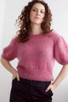 Flock Knitwear camelia / one size Flock Bailey Short Sleeve Jumper Camelia