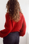 Flock Knitwear claret / one size Flock Carrie Cardi Claret