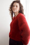 Flock Knitwear claret / one size Flock Carrie Cardi Claret