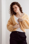 Flock Knitwear daffodil / one size Flock Kate Cardi Daffodil
