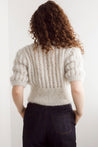 Flock Knitwear greige silver / one size Flock Audrey Cardi Griege Silver
