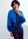 Flock Knitwear Lapis blue / one size Flock Kate Cardi Lapis | Dalston clothing