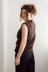Flock Knitwear moccha / one size Flock Zoe Vest Moccha