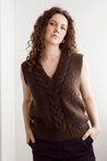 Flock Knitwear moccha / one size Flock Zoe Vest Moccha