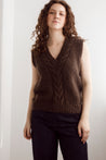 Flock Knitwear moccha / one size Flock Zoe Vest Moccha