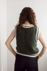 Flock Knitwear moss / one size Flock Charli Vest Moss