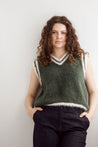 Flock Knitwear moss / one size Flock Charli Vest Moss