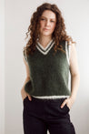 Flock Knitwear moss / one size Flock Charli Vest Moss