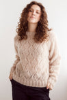 Flock Knitwear oyster / one size Flock Charlotte Jumper Oyster | Dalston clothing