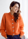 Flock Knitwear rockmelon / one size Flock Carrie Cardi Rockmelon Sparkle