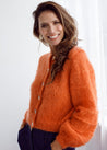 Flock Knitwear rockmelon / one size Flock Carrie Cardi Rockmelon Sparkle