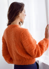 Flock Knitwear rockmelon / one size Flock Carrie Cardi Rockmelon Sparkle