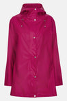 Ilse Jacobsen Jacket Ilse Jacobsen Rain 87 Light Mid Length Coat Sangria  | Dalston clothing