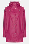 Ilse Jacobsen Jacket Ilse Jacobsen Rain 87 Light Mid Length Coat Sangria  | Dalston clothing