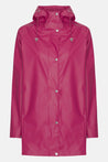 Ilse Jacobsen Jacket Ilse Jacobsen Rain 87 Light Mid Length Coat Sangria  | Dalston clothing