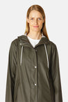 Ilse Jacobsen Jacket Ilse Jacobsen Rain228 Rain Jacket Army | Dalston clothing