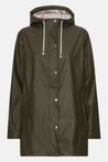 Ilse Jacobsen Jacket Ilse Jacobsen Rain228 Rain Jacket Army | Dalston clothing