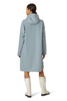 Ilse Jacobsen Jacket Ilse Jacobsen Rain71 Detachable Hood Raincoat Blue Cloud