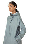 Ilse Jacobsen Jacket Ilse Jacobsen Rain71 Detachable Hood Raincoat Blue Cloud