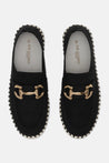 Ilse Jacobsen shoes Ilse Jacobsen Microfiber Tulip Loafer Black | Dalston clothing
