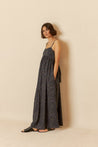 Indi & Cold dress Indi & Cold Cotton Voile Dress Carbon | Dalston clothing