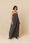 Indi & Cold dress Indi & Cold Cotton Voile Dress Carbon | Dalston clothing