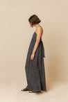 Indi & Cold dress Indi & Cold Cotton Voile Dress Carbon | Dalston clothing