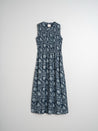 Indi & Cold dress Indi & Cold Shirred Maxi Dress Indigo