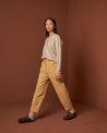 Indi & Cold Knitwear Indi & Cold Basic Merino Wool Cardigan Crudo | Dalston clothing