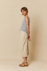 Indi & Cold Knitwear Indi & Cold Pointelle Knit Vest Azul | Dalston clothing