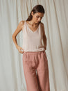 Indi & Cold pant Indi & Cold Linen Pant Rosa | Dalston clothing