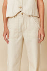 Indi & Cold pant Indi & Cold Pinstripe Twill Pants