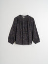 Indi & Cold shirt Indi & Cold Cotton Voile Raglan Sleeve Shirt Carbon | Dalston clothing