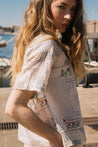 Indi & Cold shirt Indi & Cold Crochet Patch Shirt | Dalston clothing