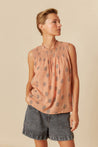 Indi & Cold shirt Indi & Cold Manual Smock Blouse Peach | Dalston clothing