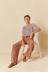Indi & Cold shirt Indi & Cold Watercolour Flower Shirt | Dalston clothing