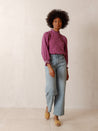 Indi & Cold top Indi & Cold Organic Cotton Crepe Gauze Blouse