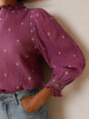 Indi & Cold top Indi & Cold Organic Cotton Crepe Gauze Blouse