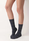 Intimissima Intimissima SOR August 2025 Tartan / one size Oroblu Texture Socks Tartan