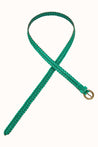 King Louie Belt King Louie Glitter Braid Belt Aloe Green